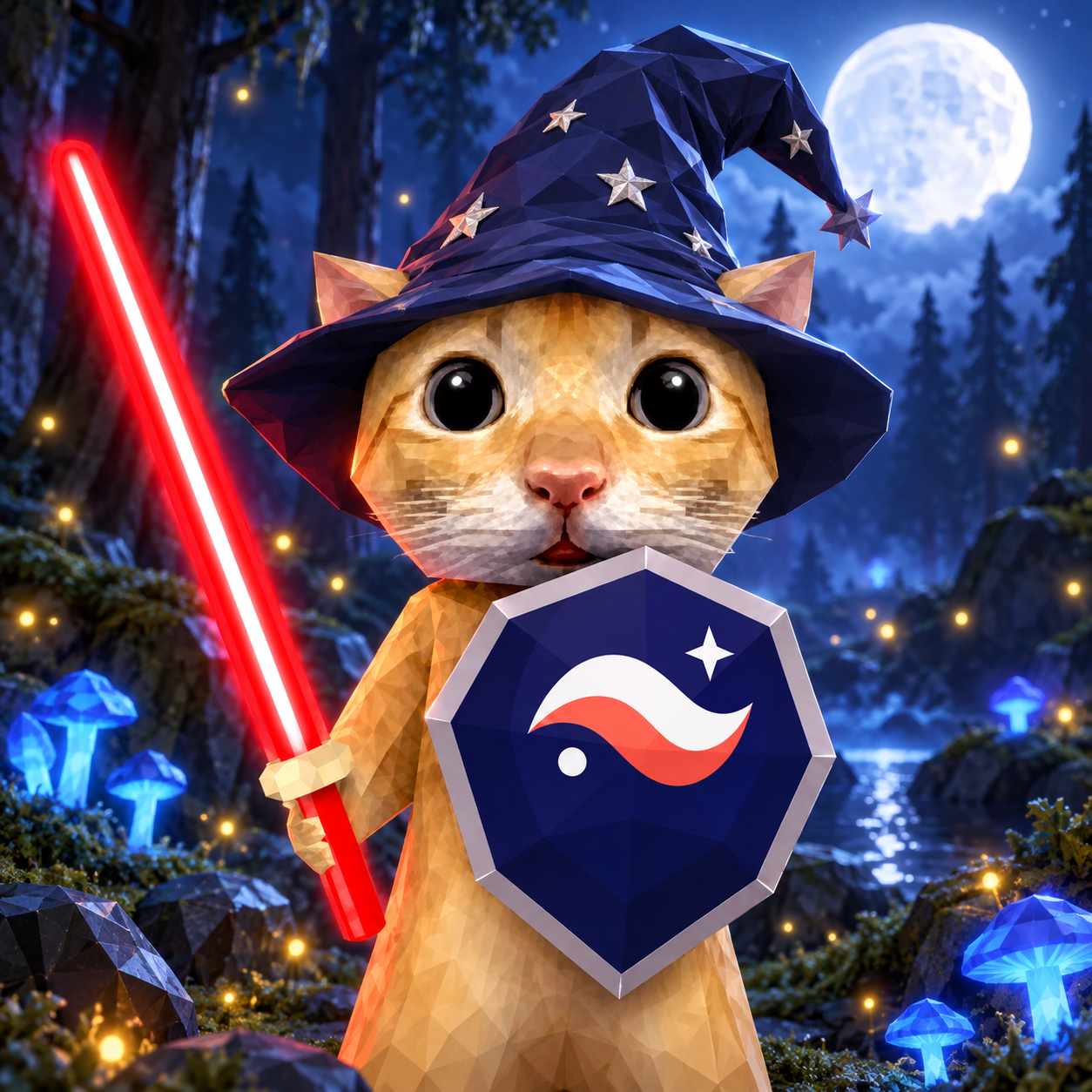 Generated Shielded Cat avatar